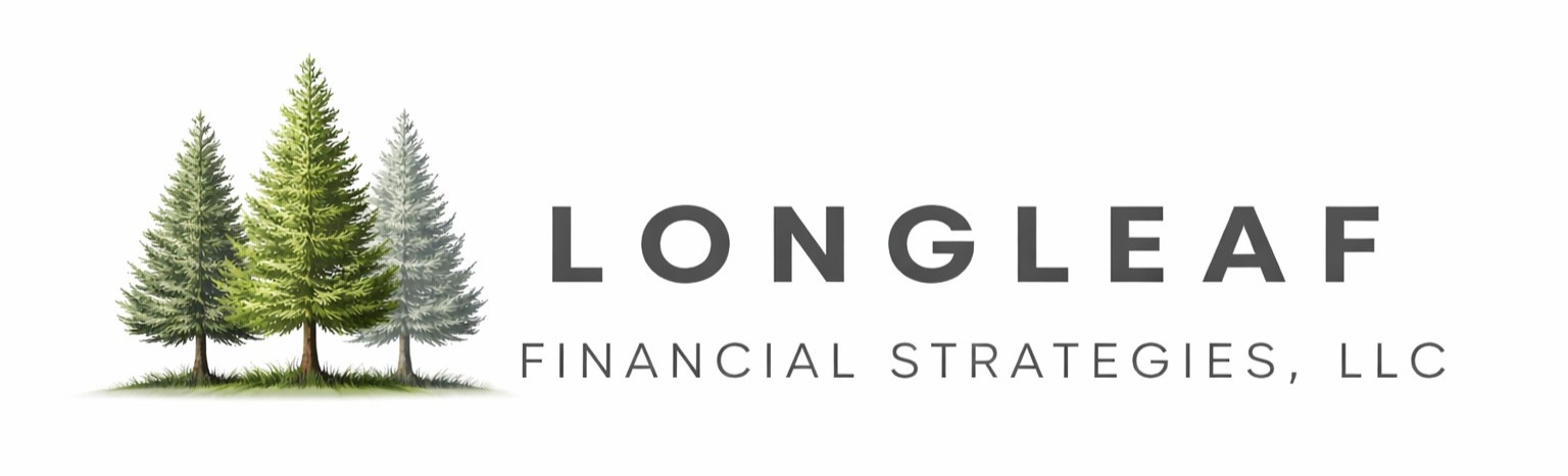 Narrow Longleaf Logo Live Trees Left